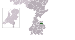 Map - NL - Municipality code 0899 (2009)